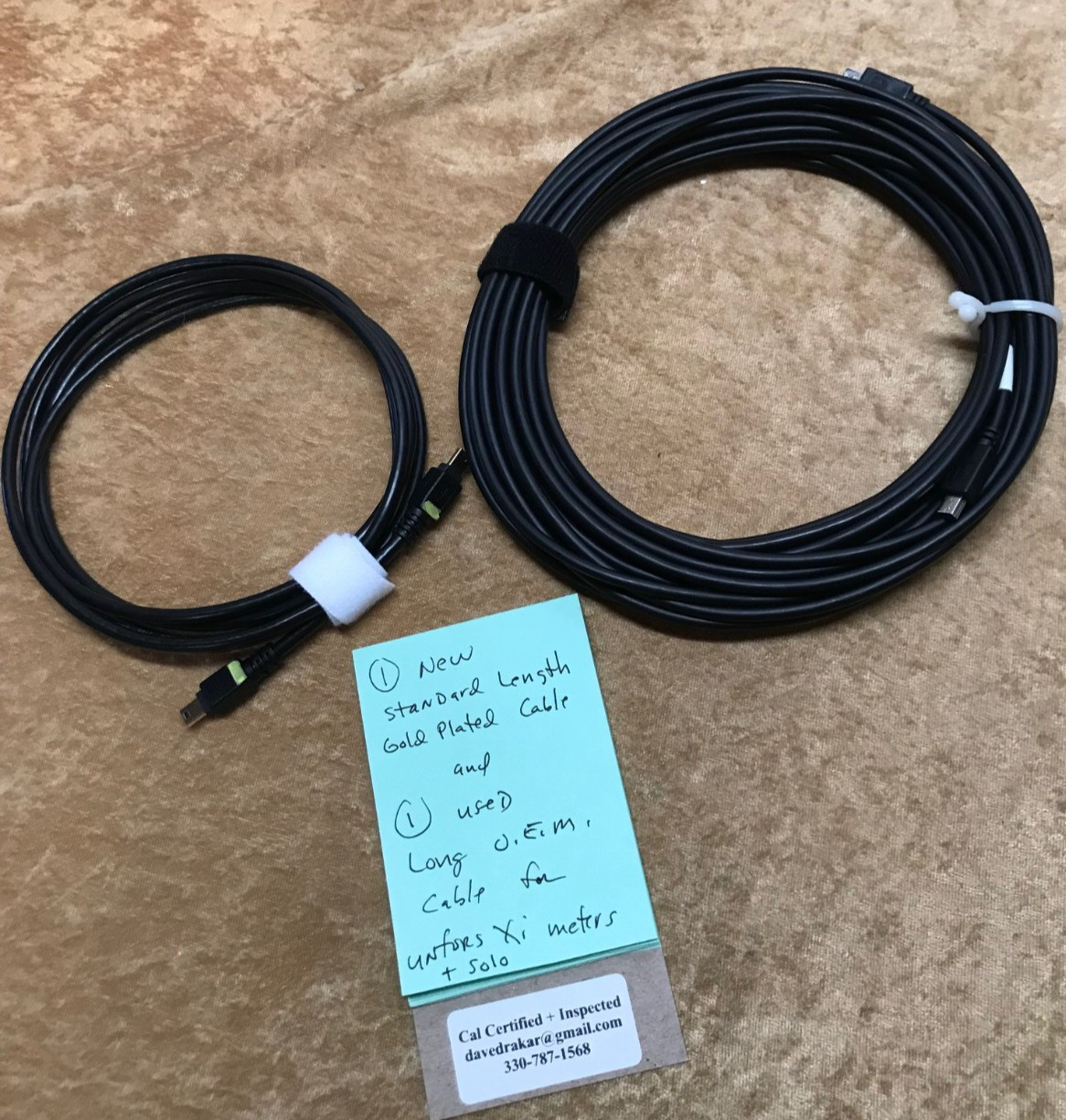 (2) RAYSAFE XI Unfors Detector test cables fluke Keithley RMI RTI Radcal