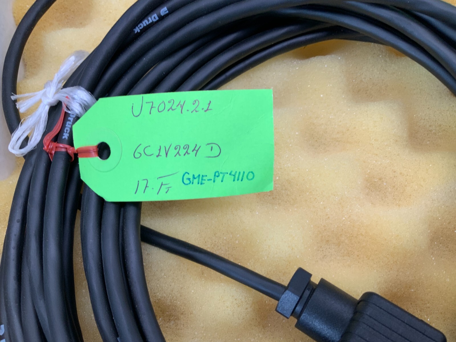 (2) GE-Thermometrics Cables, GDM 12B Ends