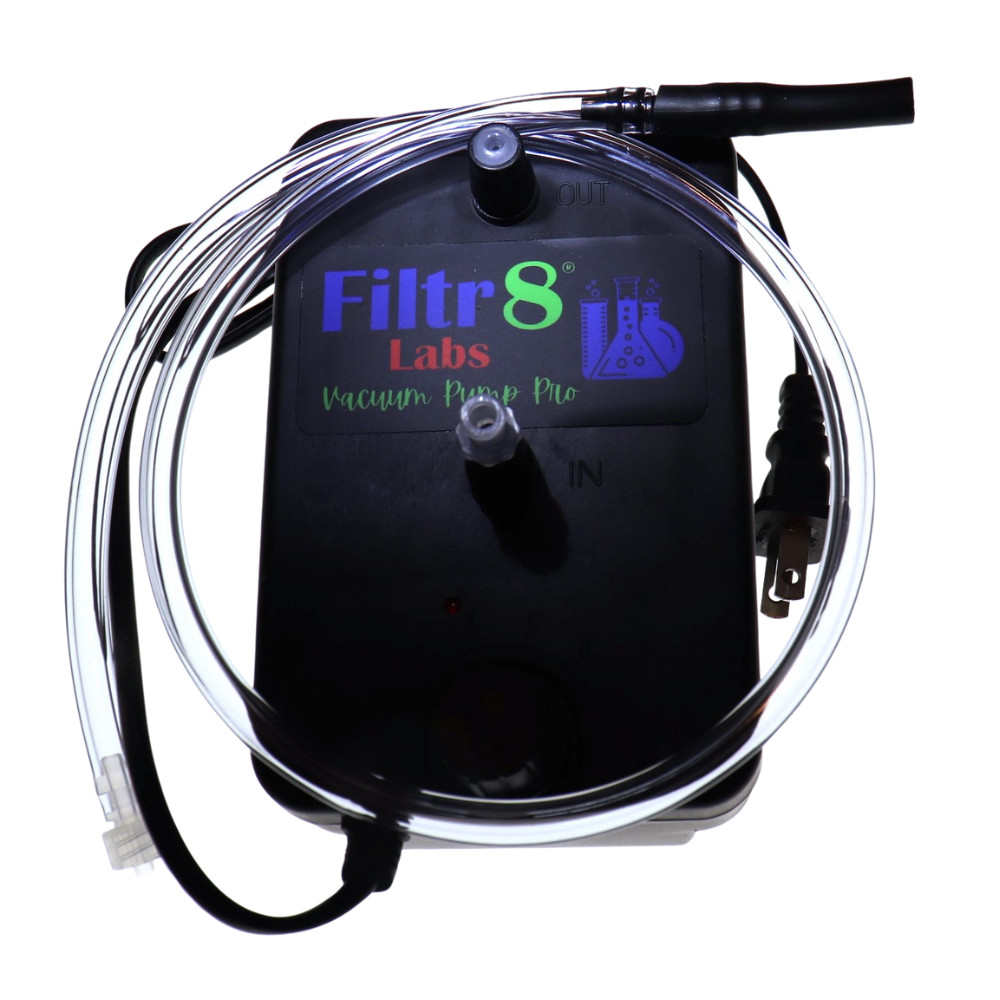 Fast Hands-Free Vacuum Filtration Pump Pro | Great for Small Labs | Filtr8