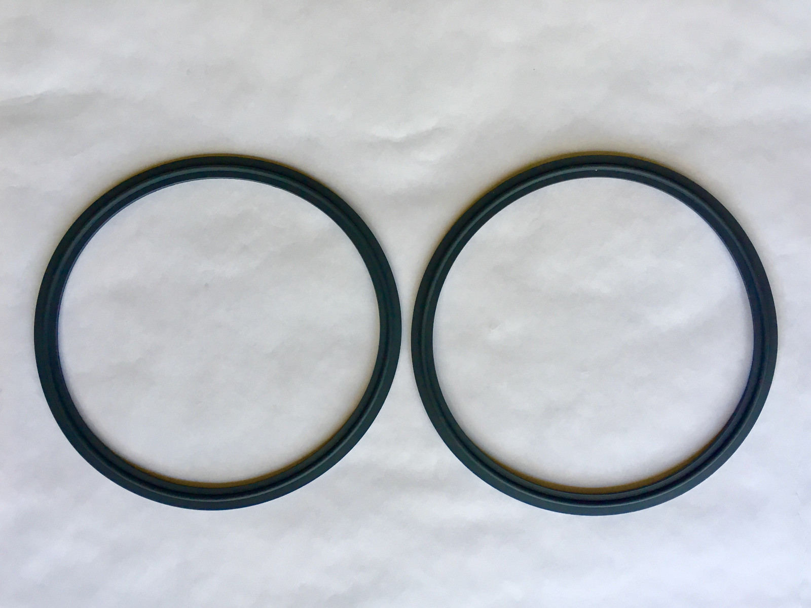 6″ Tri Clamp Sanitary Viton Gasket Closed Loop Extractor 2 Pack