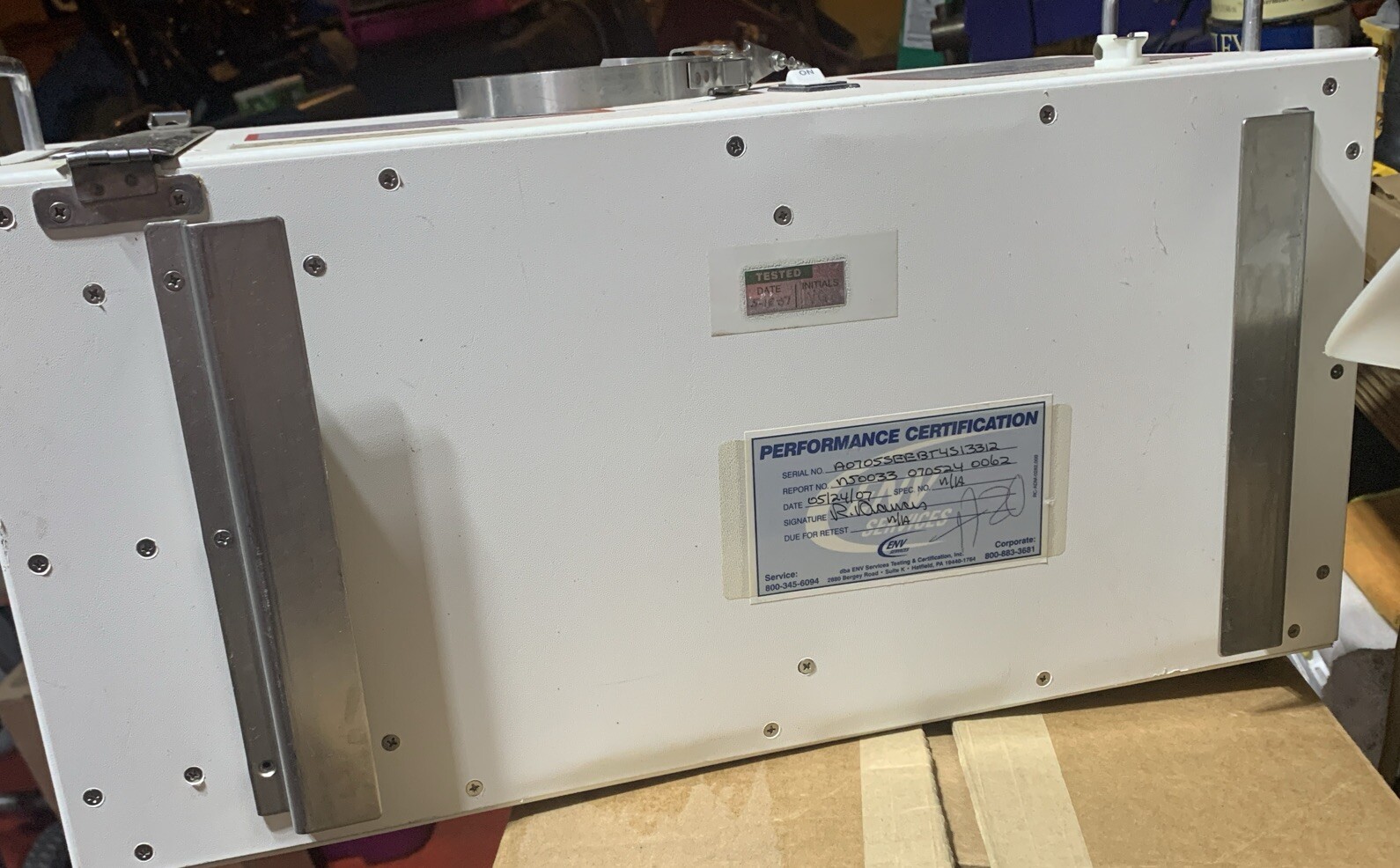 ALLENTOWN Caging Equipment Exhaust Pak SE6100PNC Blower Fan 60 Cage Rack
