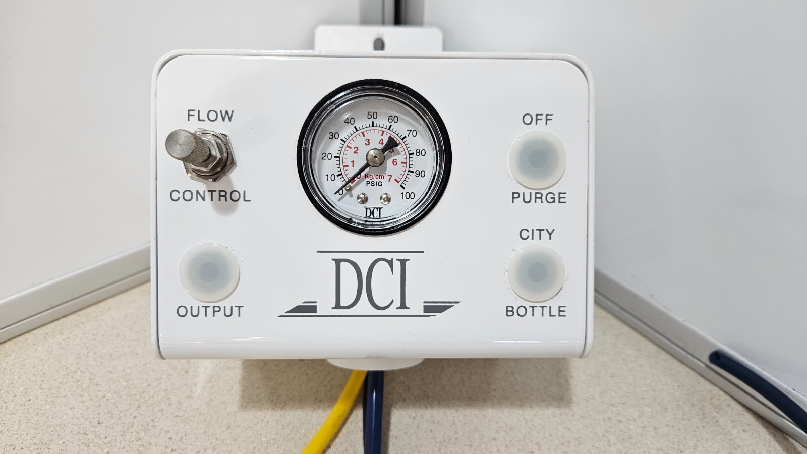 USED DCI Dental Water Bottle System w/ Flow Control and Bottle