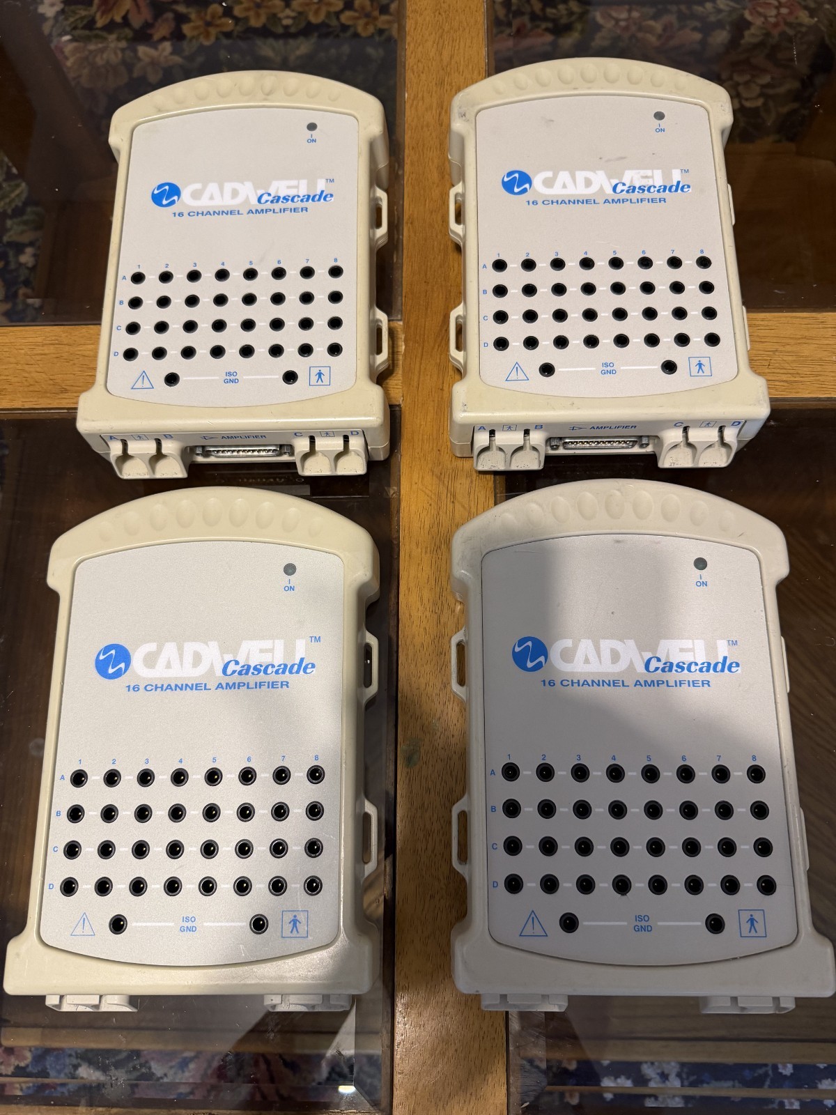Lot of 4 Cadwell Cascade 16CH 16 CHANNEL Amplifier