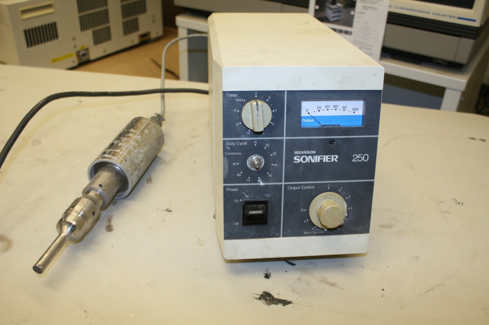 Branson Sonifier 250 Ultrasonic Cell Disruptor w/ Probe