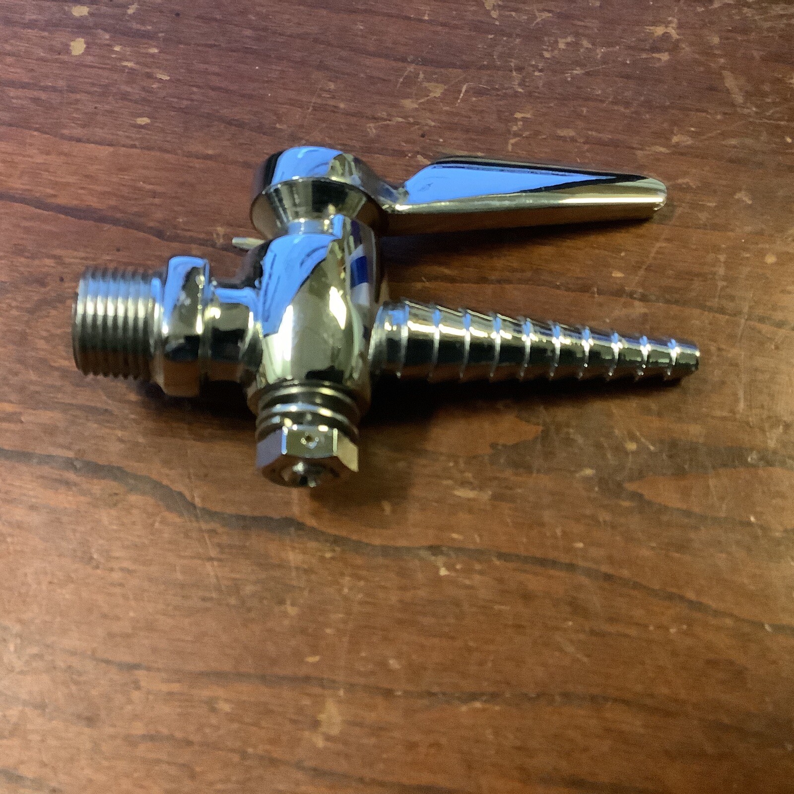 Chicago Faucets Gas Ball Valve With 3/8” NPT Male Thread Inlet,Metal Lever