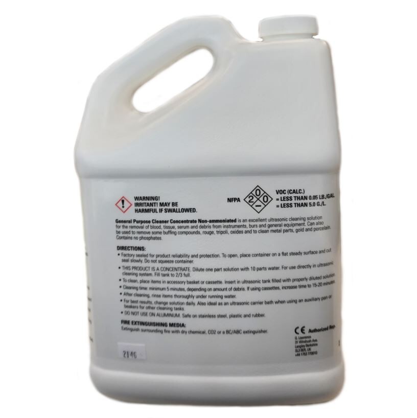 *4-Gallons* L&R Ultrasonics General Purpose Cleaner Concentrate 228