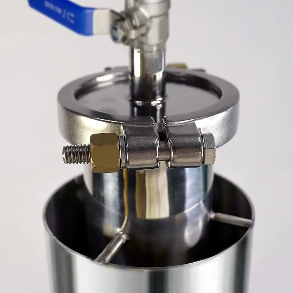 1LB Closed Loop Extractor Vacuum Chamber for Extract from Plant with Jacketed
