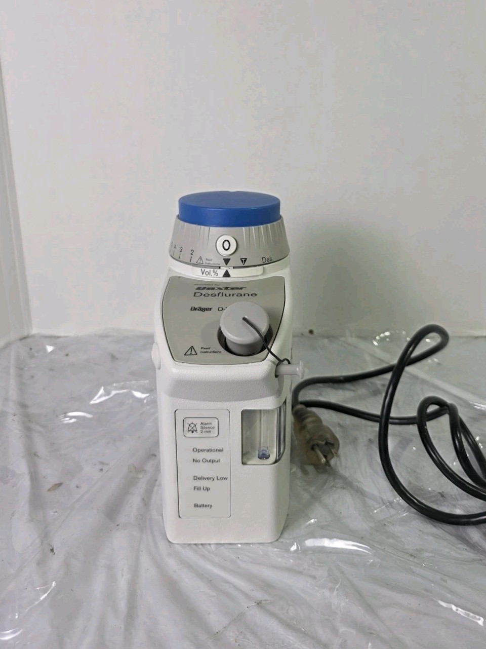 Baxter Drager D-Vapor Desflurane Vaporizer
