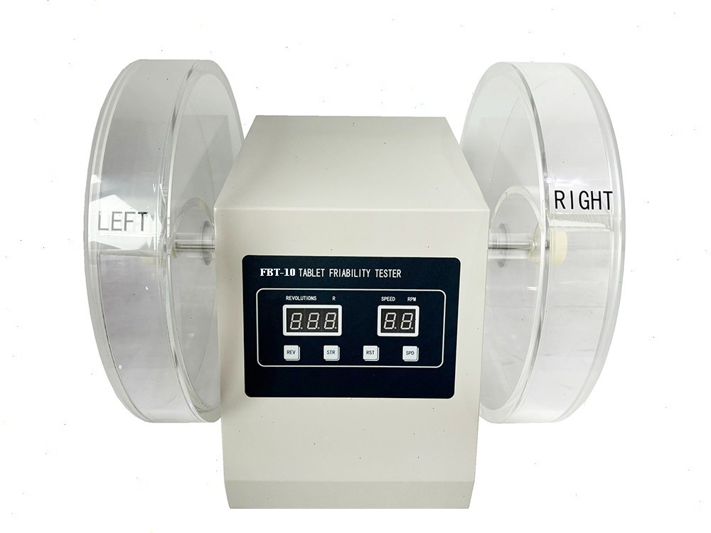 Tablet Friability Test Apparatus with Rotation Count (10~900)r Cylinder Number 2