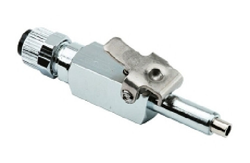 Dental Air or Water 3/8 Poly Quick Disconnect with Shut-off Male DCI 0012