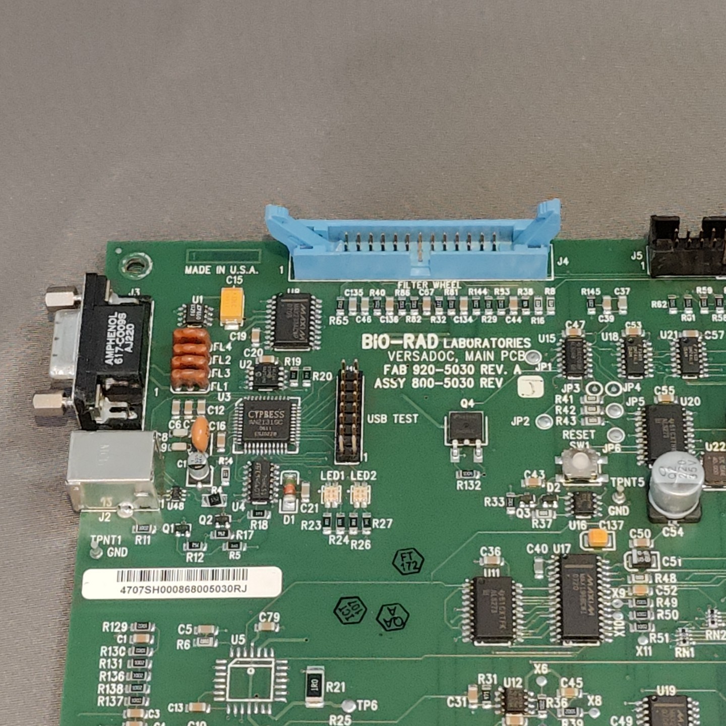 Bio-Rad Versadoc assy 800-5030 Rev J FAB 920-5030 Rev A.