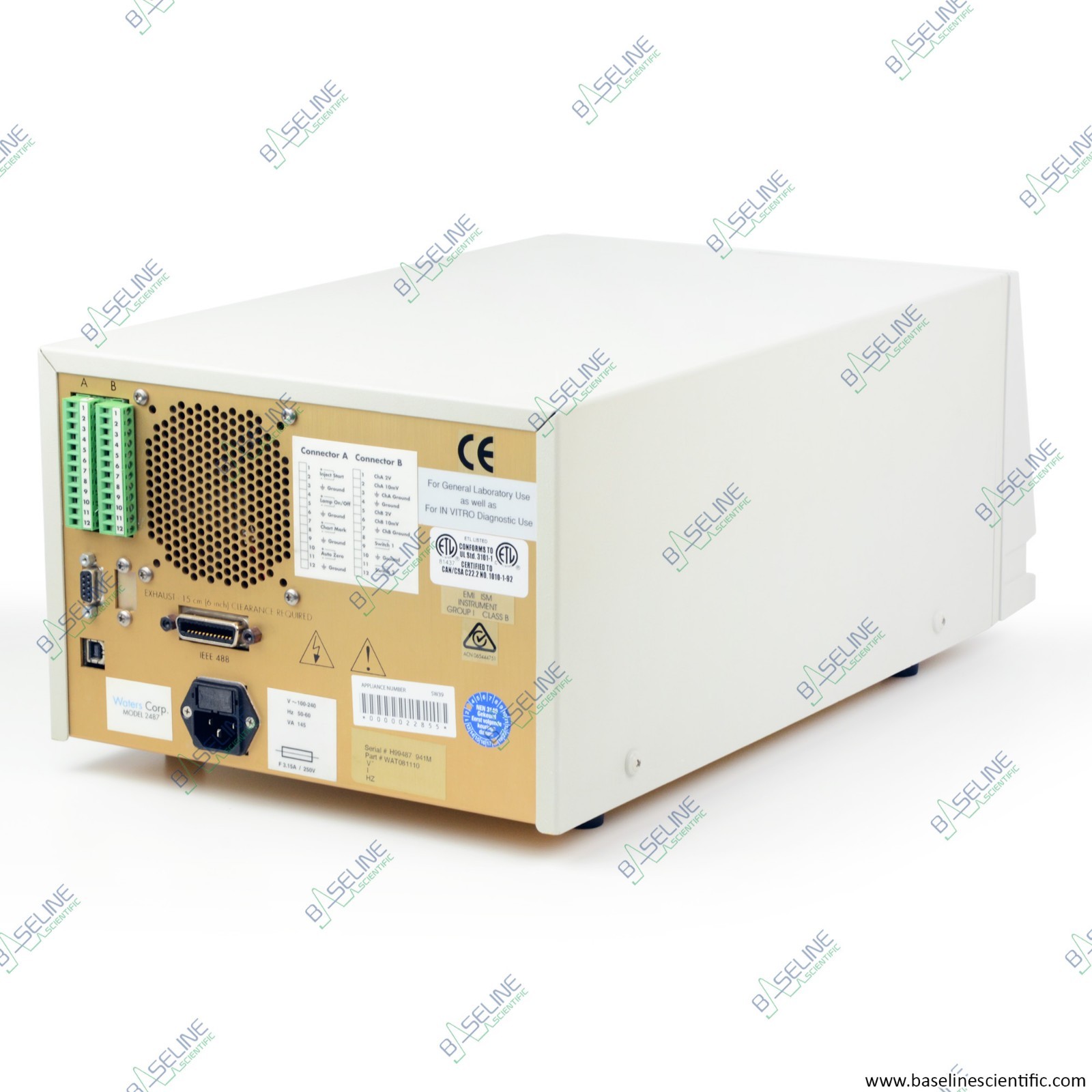 Waters Alliance 2695 and 2487 DAD with ONE YEAR WARRANTY