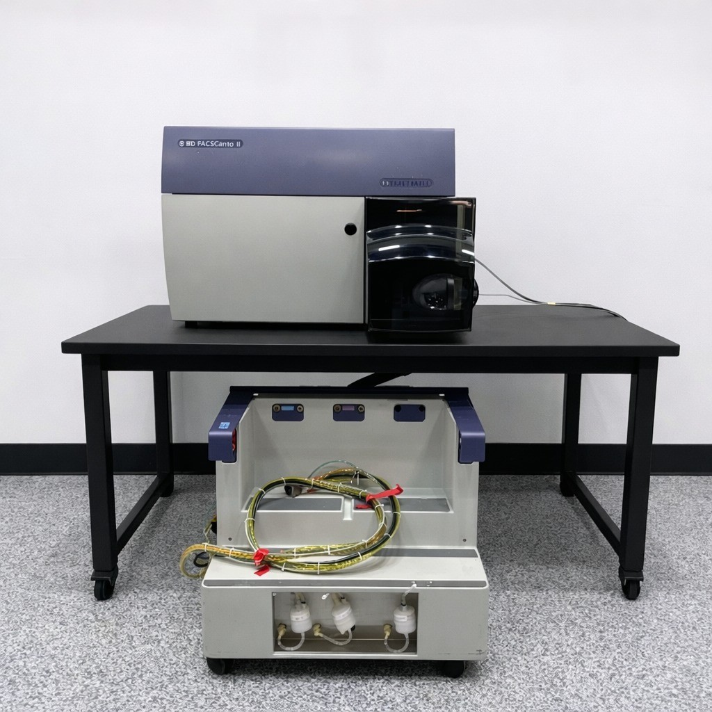 BD Biosciences FACSCanto II Flow Cytometer Multicolor Cell Analyzer