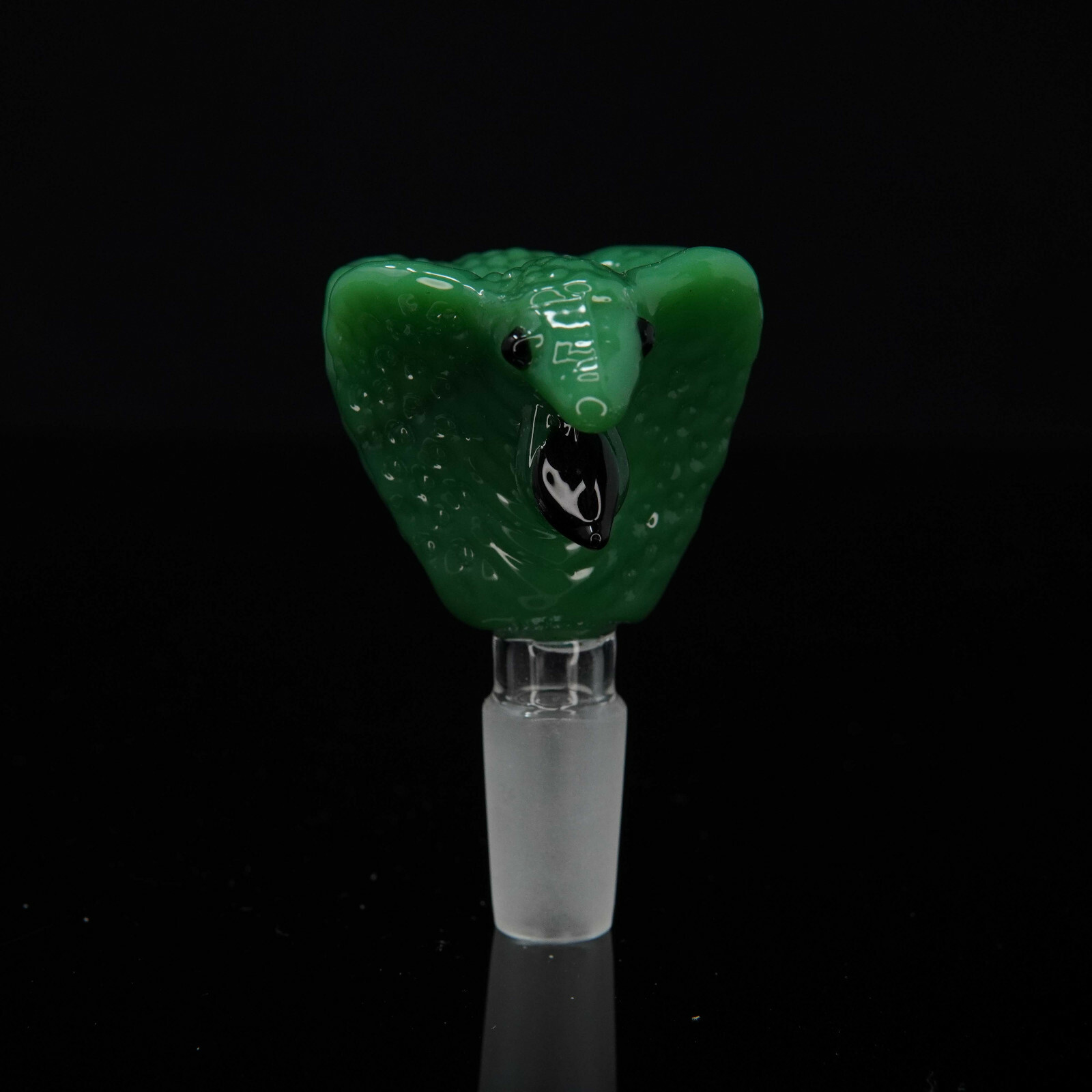 Colorful Precious Serpent Male Glass Slider Bowl 14mm Free Shipping – US Seller