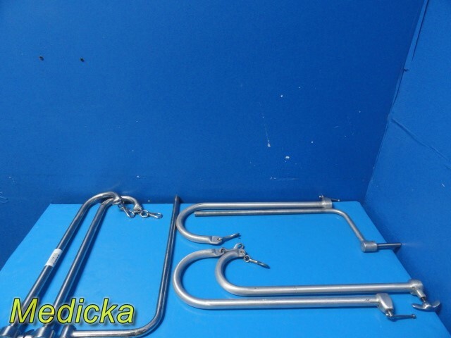 7x Unbranded (Zimmer) Candy Cane Stirrups & Support Pole (Components ONLY)~26110