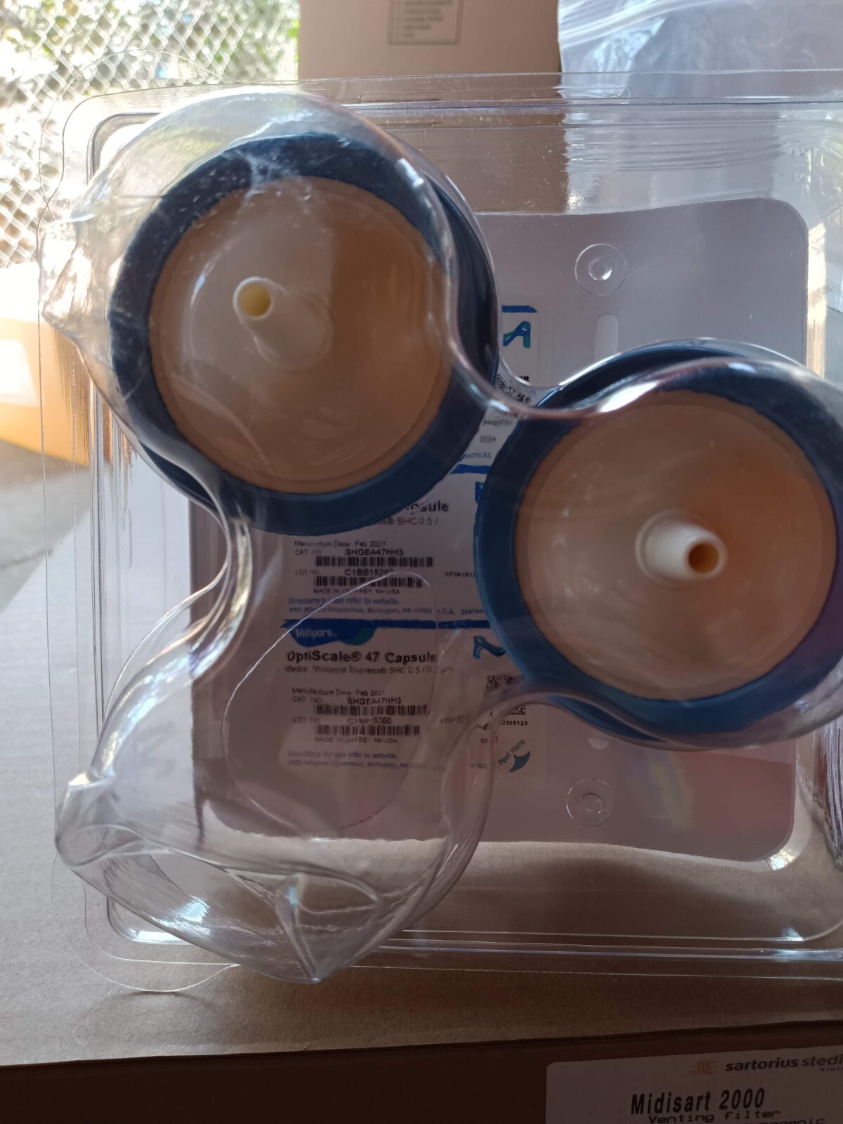 Millipore OptiScale 47 Capsule (Express SHC 0.5/0.2 μm) (SHGEA47HH3) 2/pk