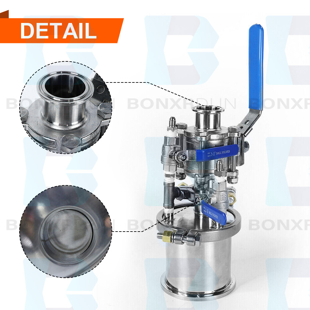0.25LB Closed Loop Extractor Jacketed Heavy Duty Plant Oil Extraction US Stock
