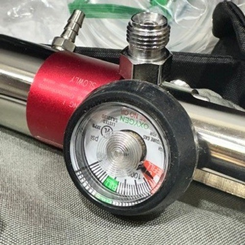 Conterra Oxygen Kit Bag O2 Regulator+Supplies EMT First Responder Tactical Prep