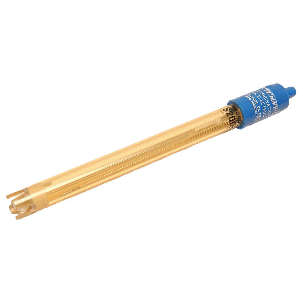 SENSOREX S200C/BNC pH Electrode,Epoxy,BNC,Round Tip 16Y955