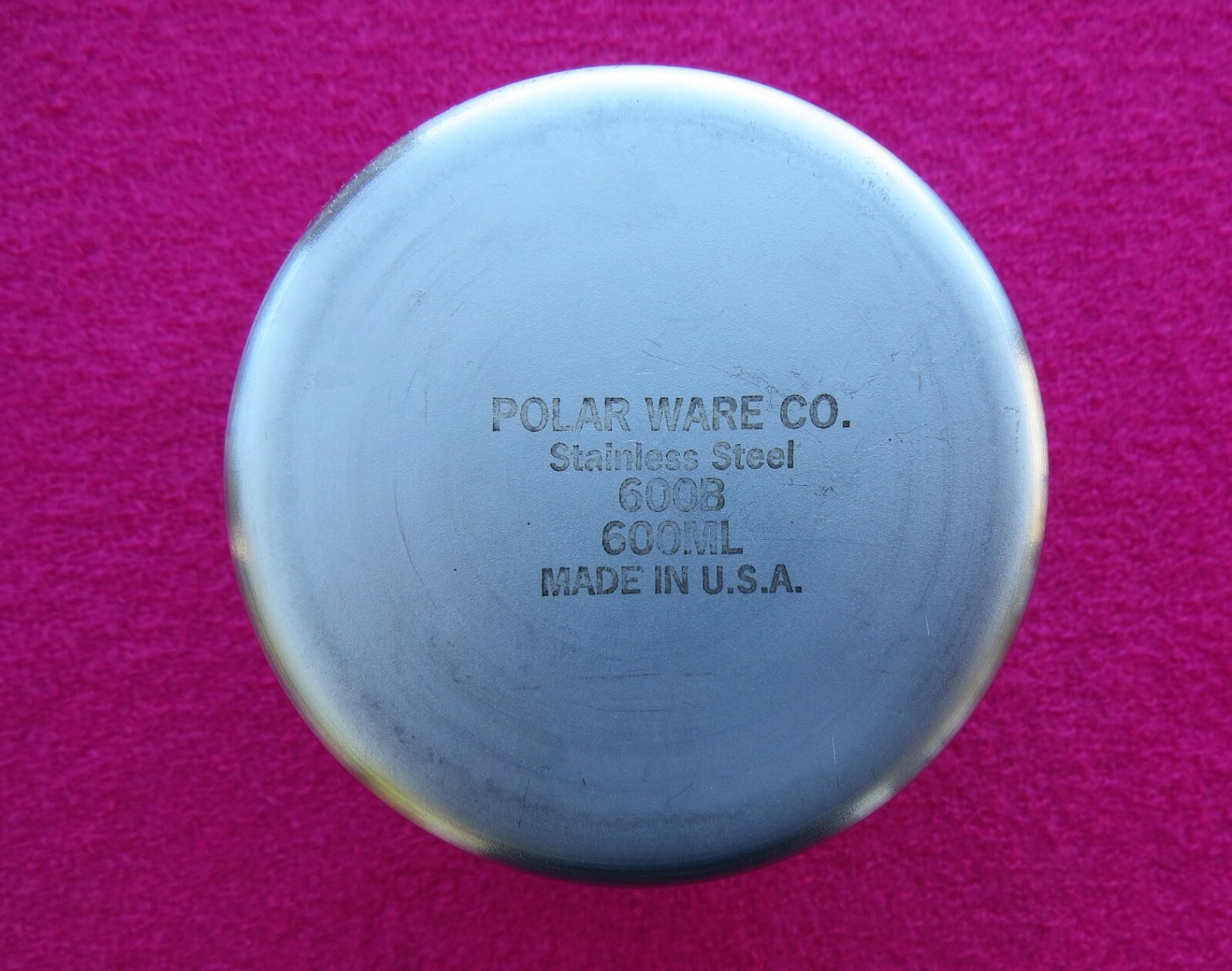 Polar Ware NSF Med. Storage Beaker 600B (600 mL) – Stainless Steel Made In USA
