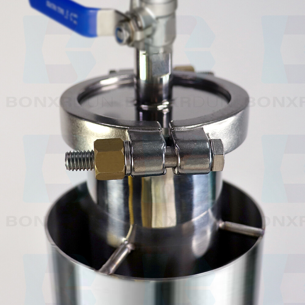 Closed Loop Extractor 1LB Stainless Steel Vacuum Chamber/Tube Used to Extract
