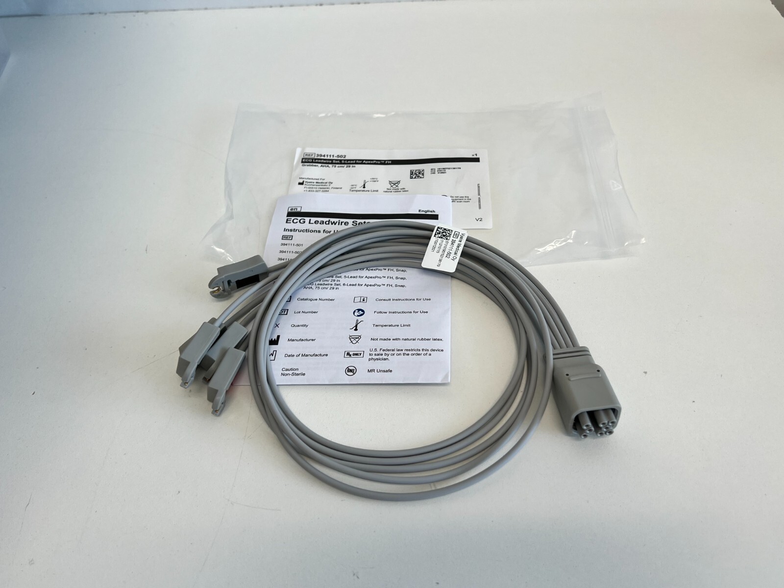 U50: NEW Leadwire Set Cable Grabber for GE ApexPro FH