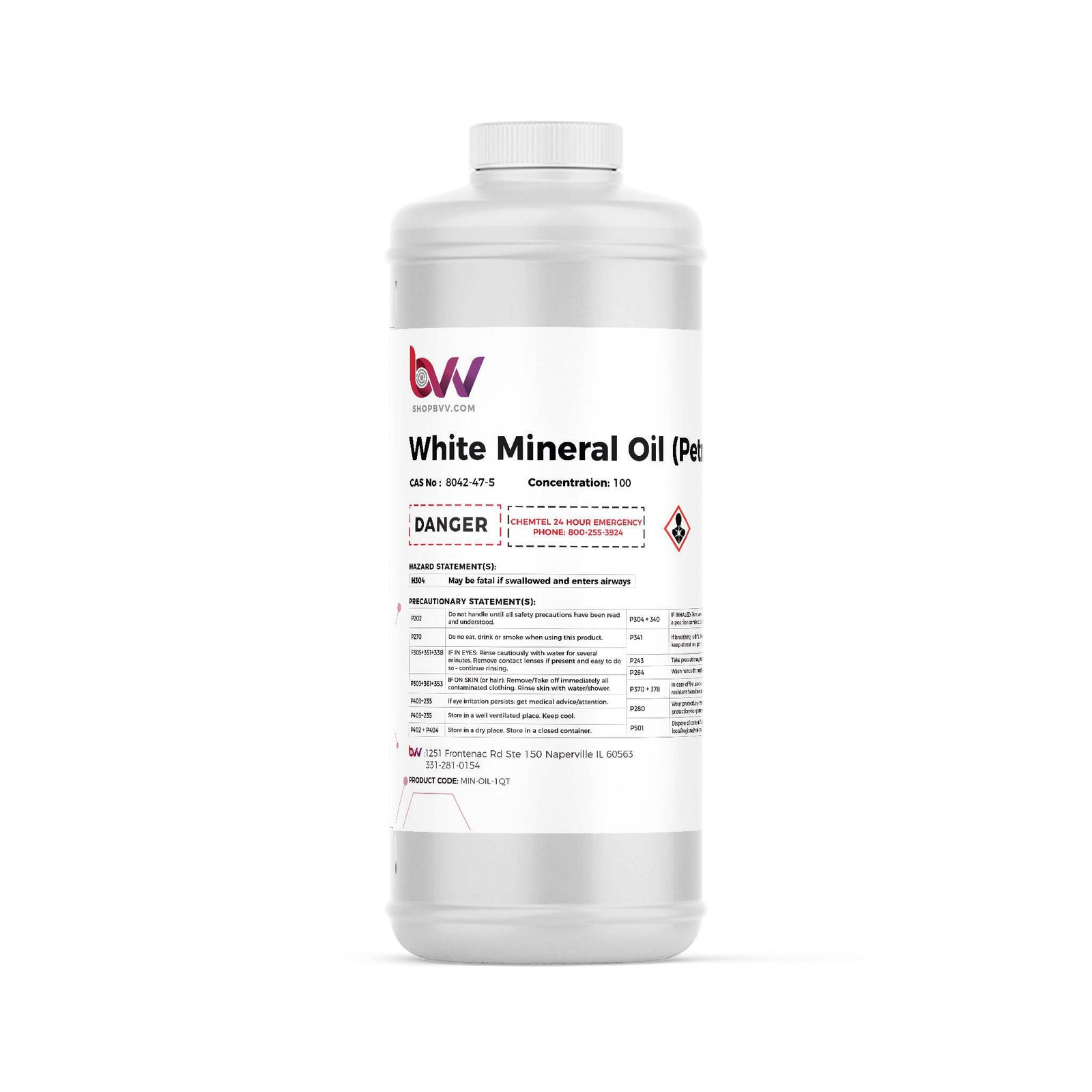 BVV Mineral Oil 7 White «Clear» (USP/NF Food Grade)