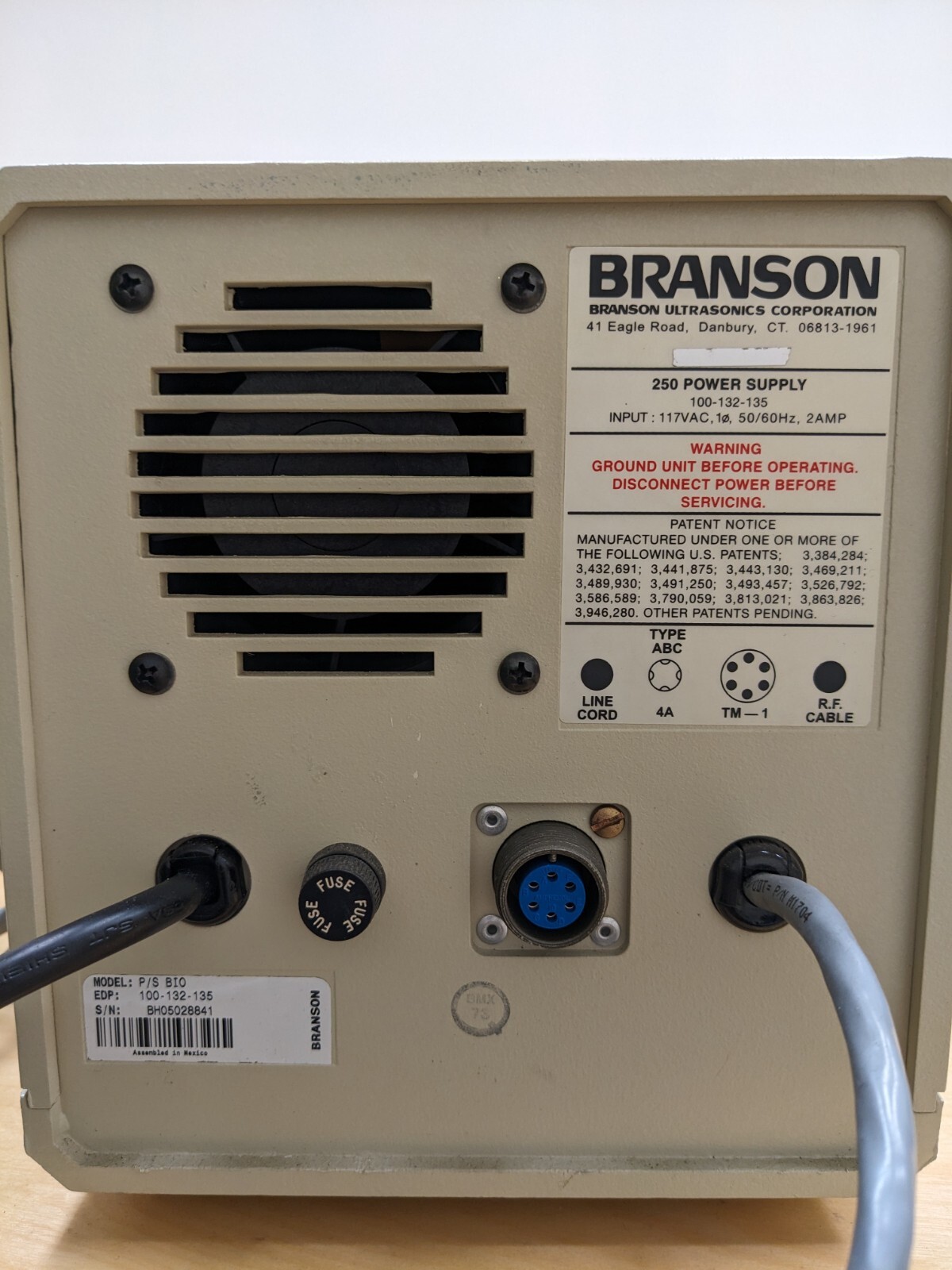 Branson 250 Sonifier with Probe