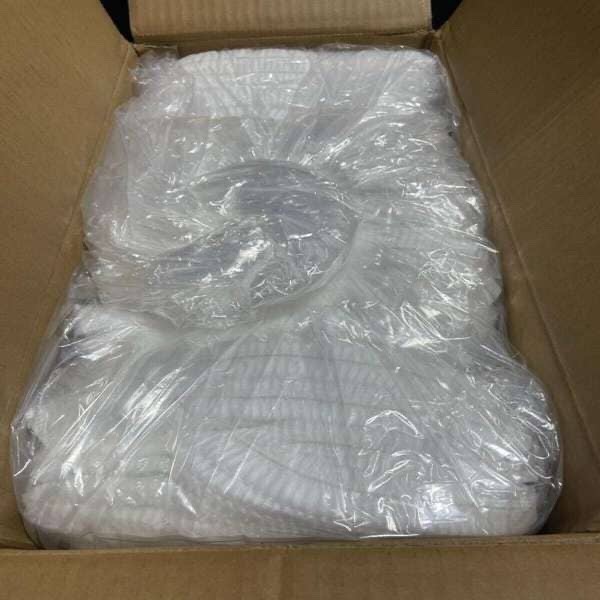 VWR 76008-514 Basic Protection Industrial Bouffant Pleated Cap White (Case/1000)
