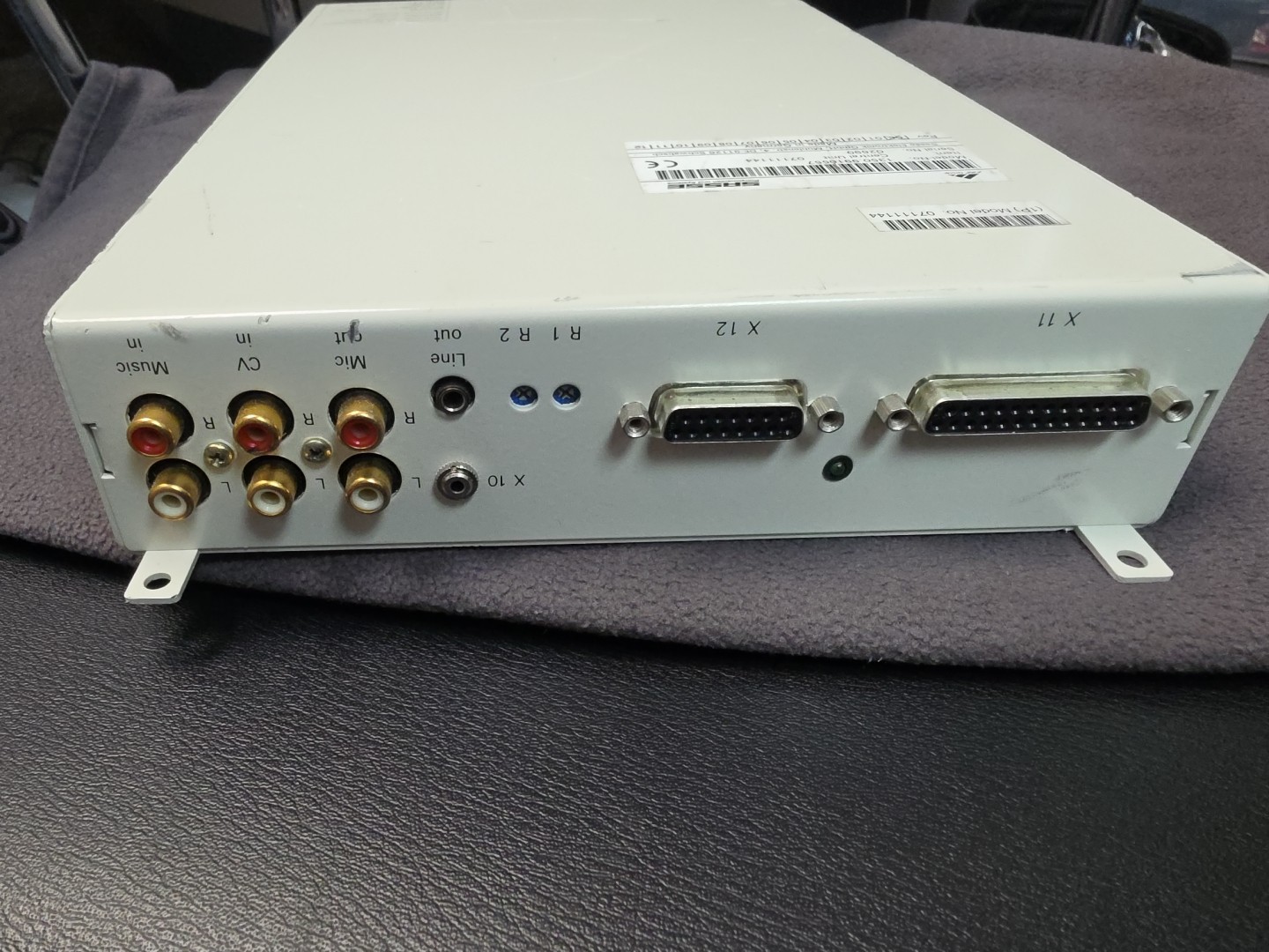 SIEMENS SASSE CENTRAL UNIT INTERCOM AX 1350-9910557 07111144 Germany (F052)