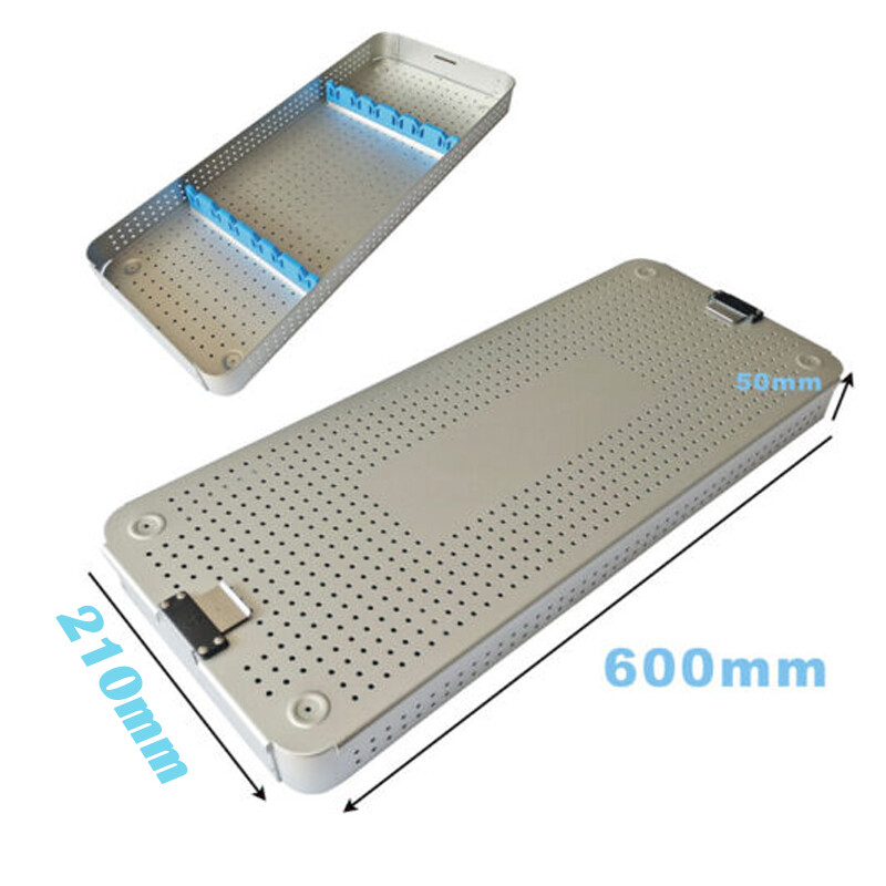 Sterilization Tray case Aluminium Alloy disinfection box Fitsurgical instruments