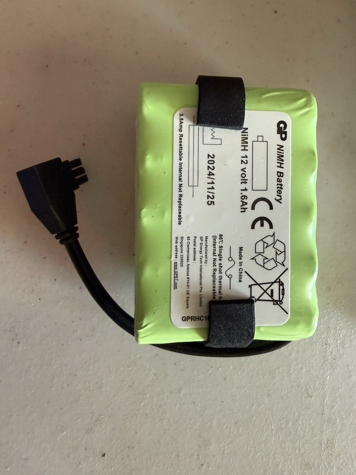 Laerdal LCSU4 Suction Unit Battery Replacement 886113