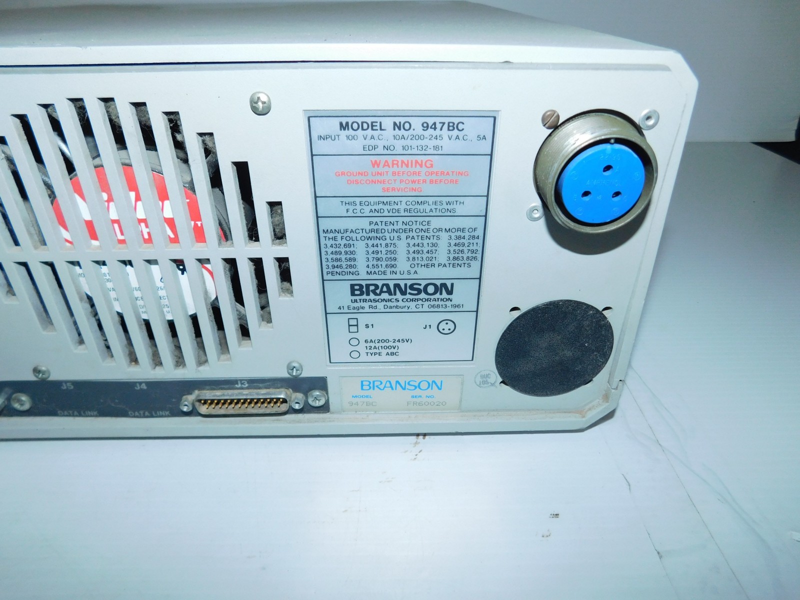 BRANSON 900B / 974BC WELDER POWER SUPPLY (CWW92)