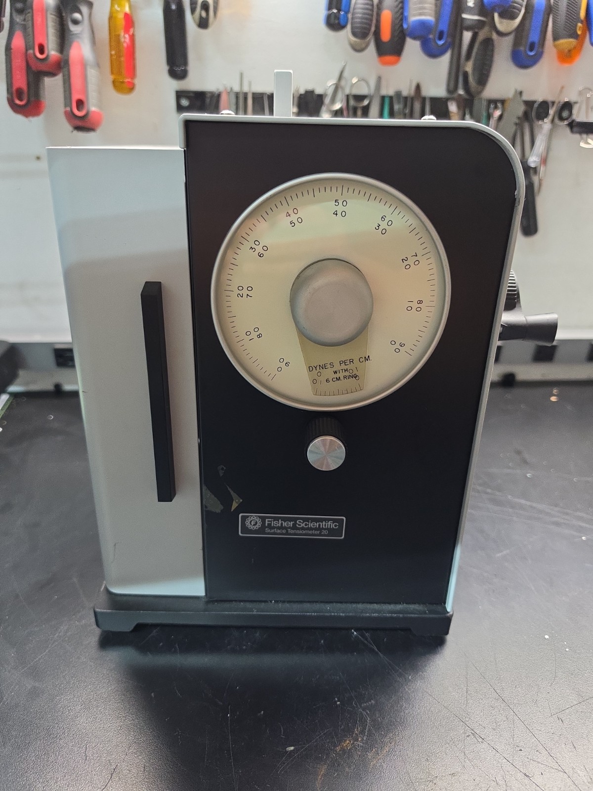 Vintage Fisher Scientific Surface Tensiometer Model 20