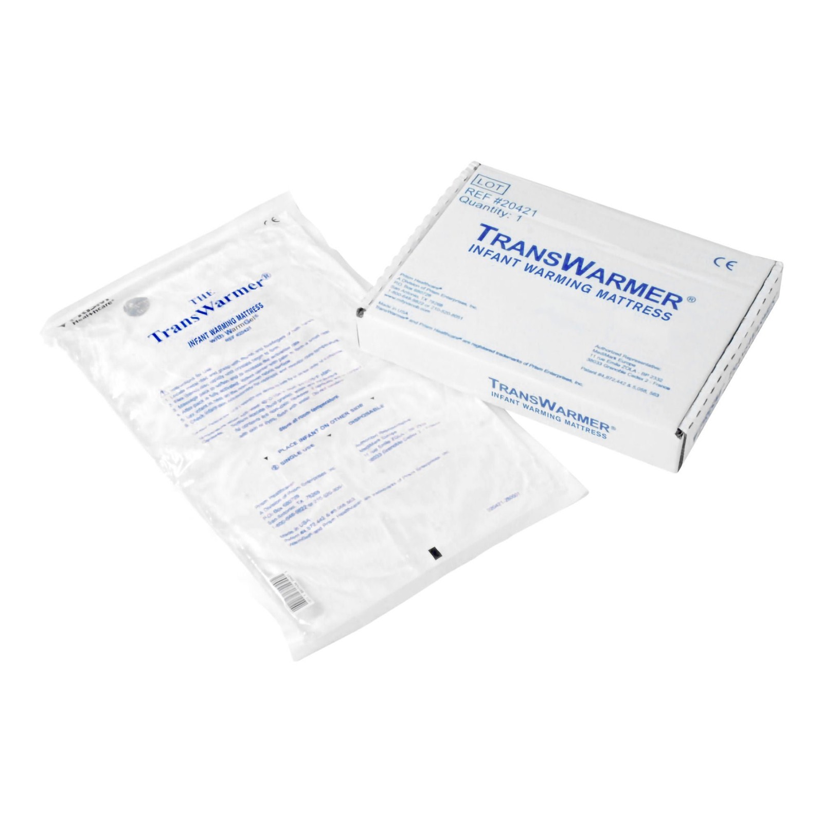 TransWarmer Infant Transport Mattress Disposable 10 X 16 Inch Instant Hot Pad 6