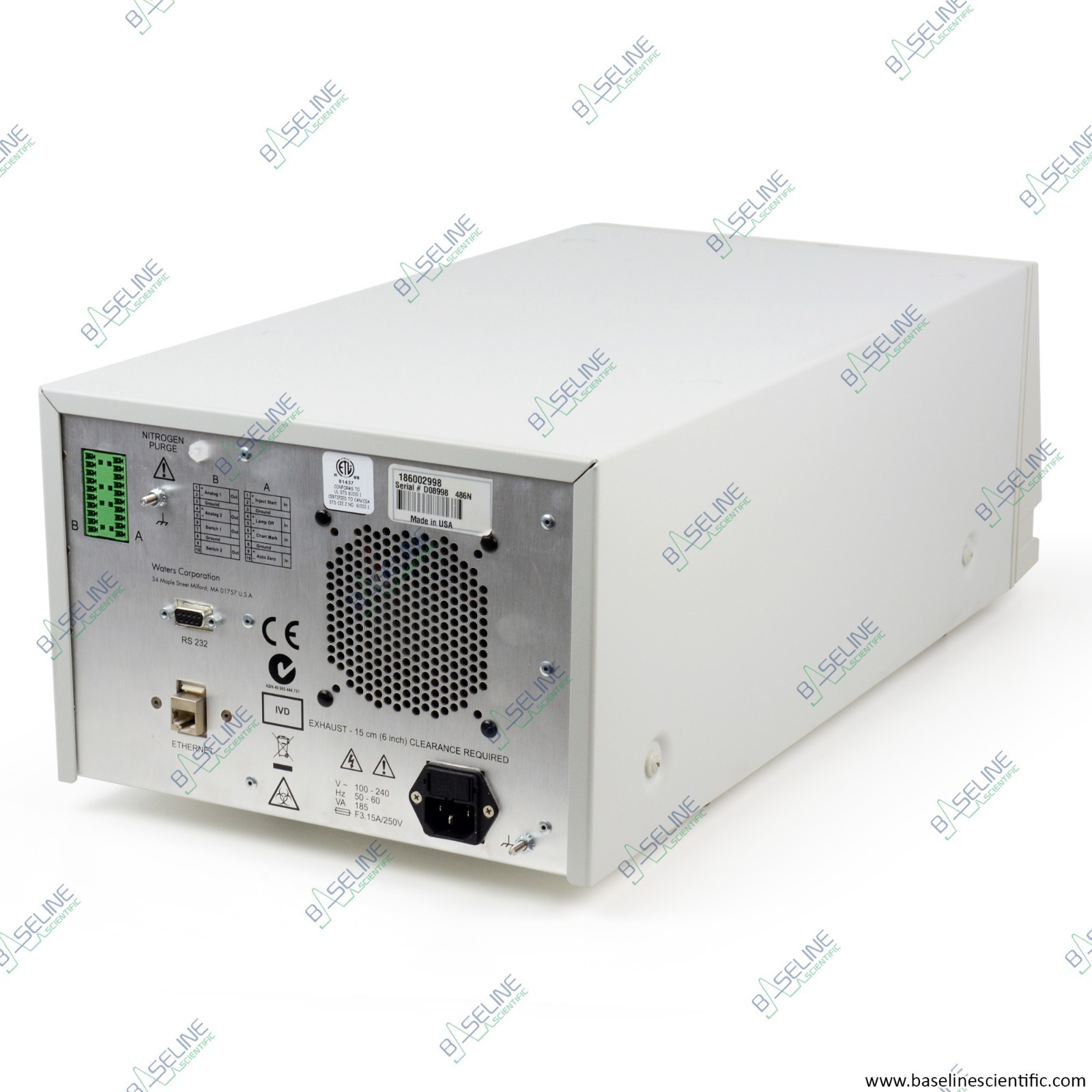 Waters Alliance e2695 with 2998 PDA with ONE YEAR WARRANTY