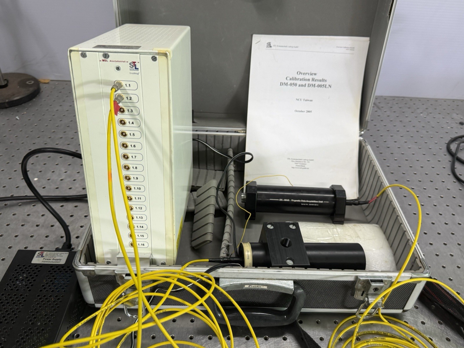STL GradMag DM-050 Fluxgate Magnetometer System DX-MAG 16CH Germany