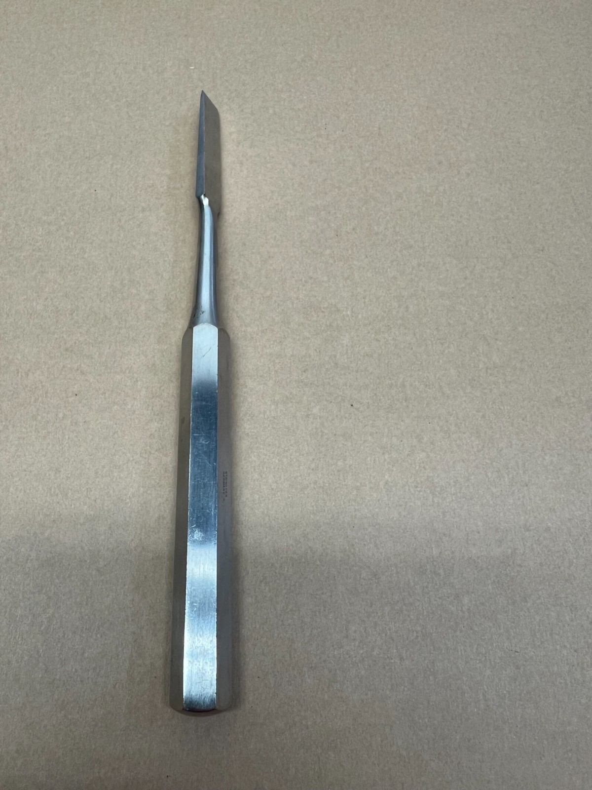Zimmer 1/2″ Hibbs Osteotome, 2880-00-02, Stainless Steel, 9.5″ overall length