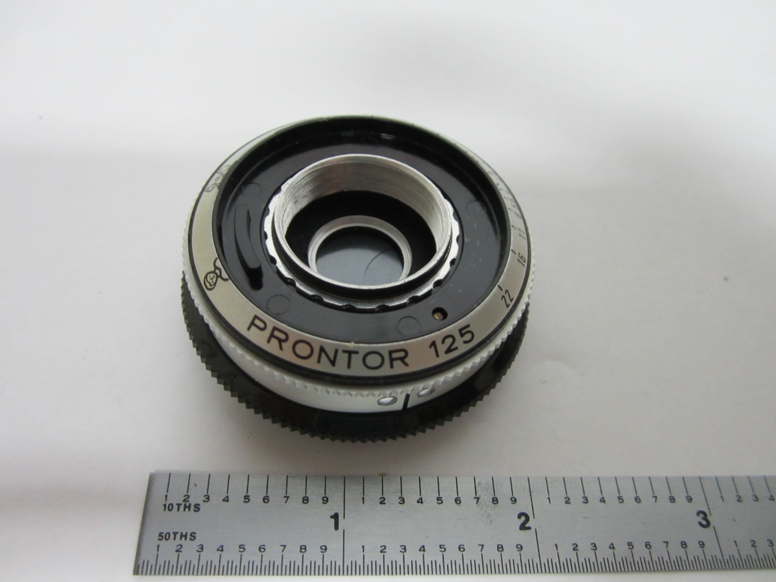 OPTICAL VINTAGE CAMERA SHUTTER PRONTOR 125 GERMANY OPTICS BIN#P2-A-08