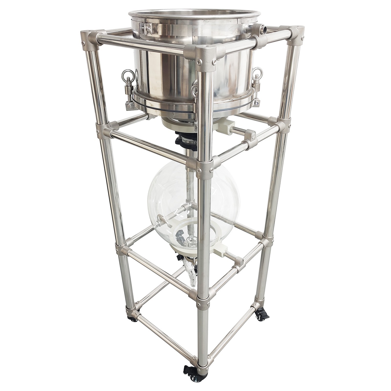 Lab Split Type Vacuum Suction Filter 304 Stainless Steel Buchner Funnel 20L