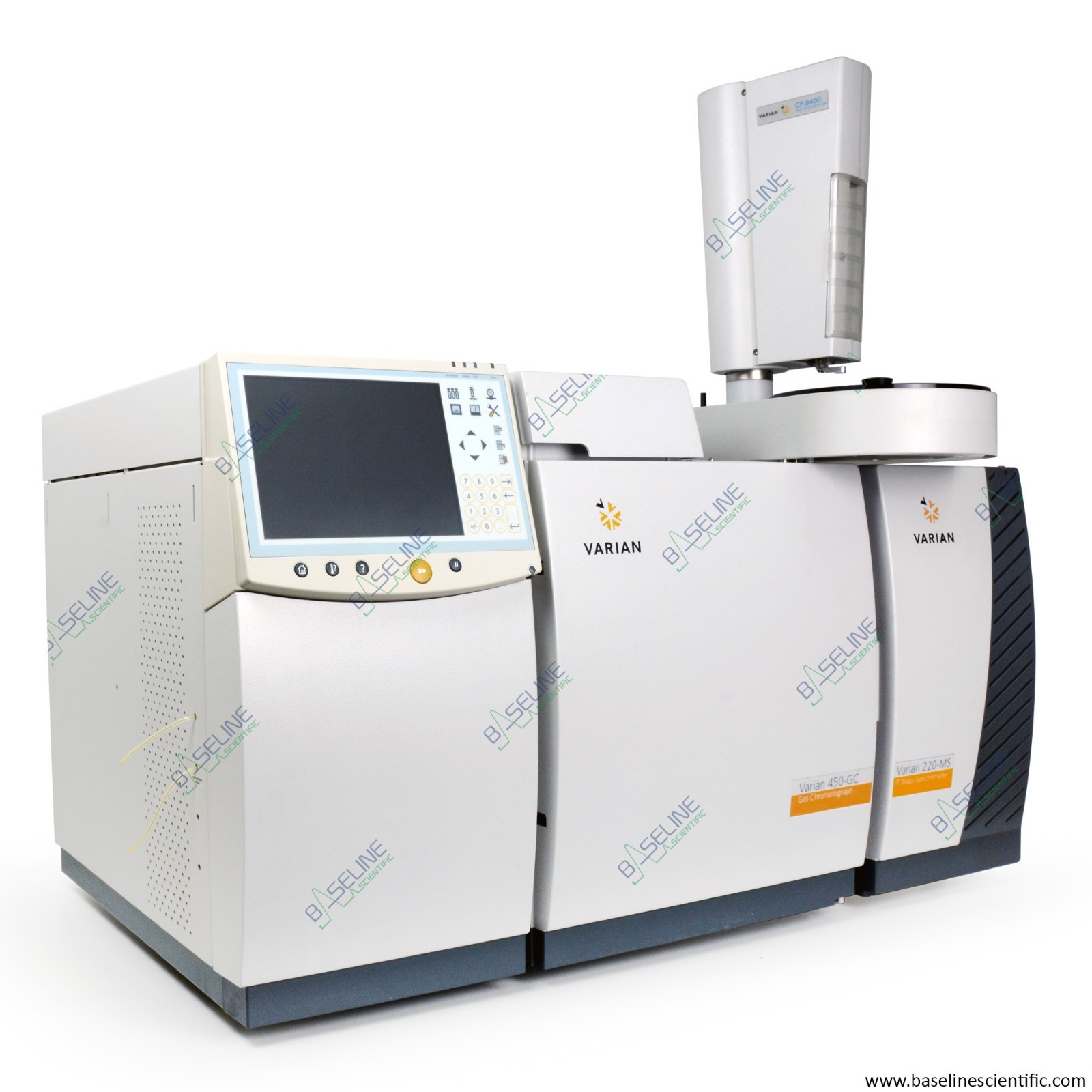 Varian 450-GC with 220-MS and CP-8400 and ONE YEAR WARRANTY