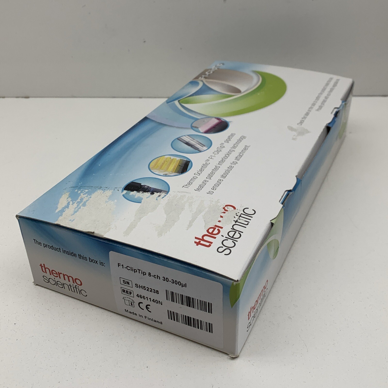 Thermo Scientific 4661140N F1-ClipTip Multichannel Pipette 8-Channel 30-300uL
