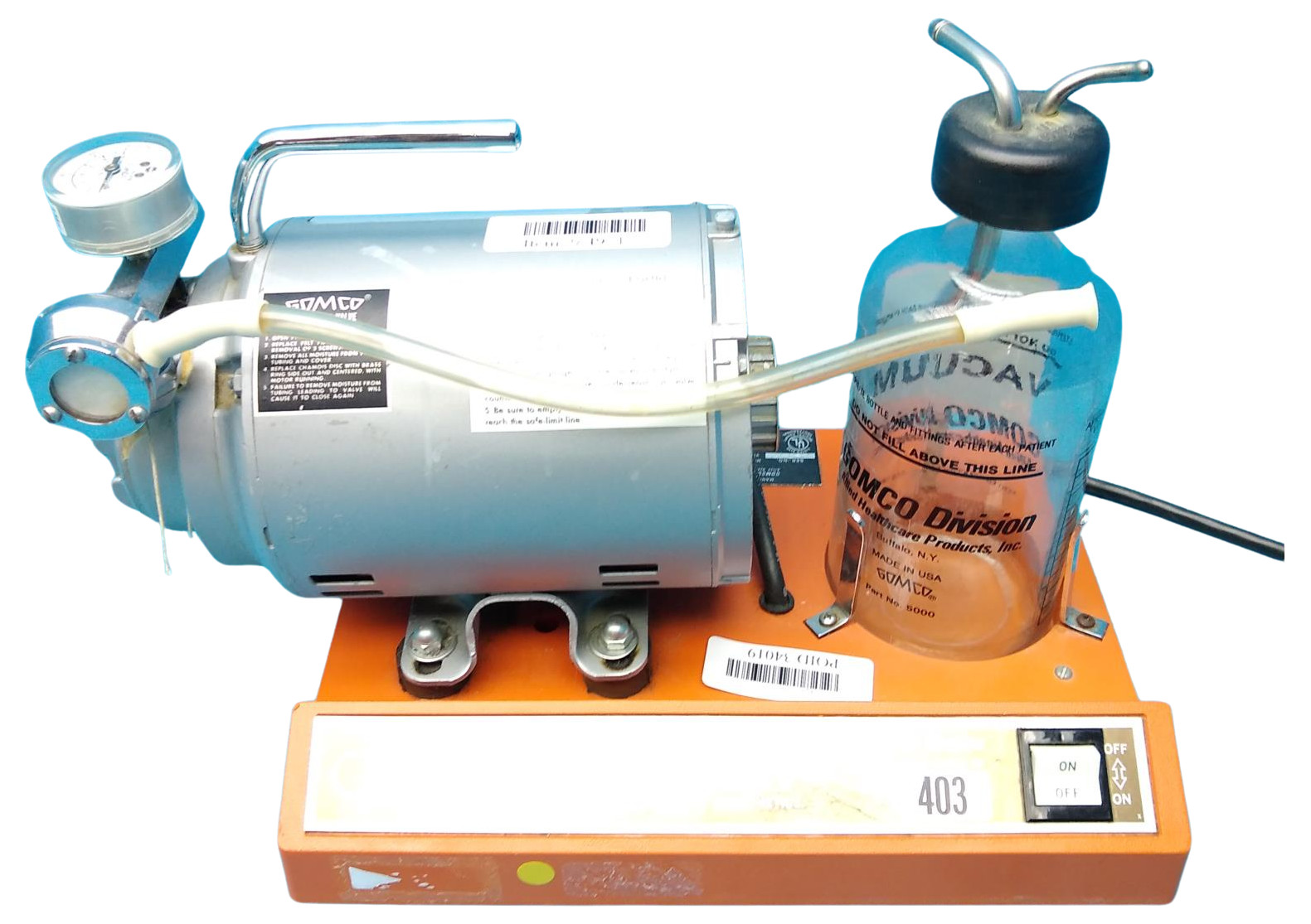 GOMCO DIVISON 403 ASPIRATOR PUMP