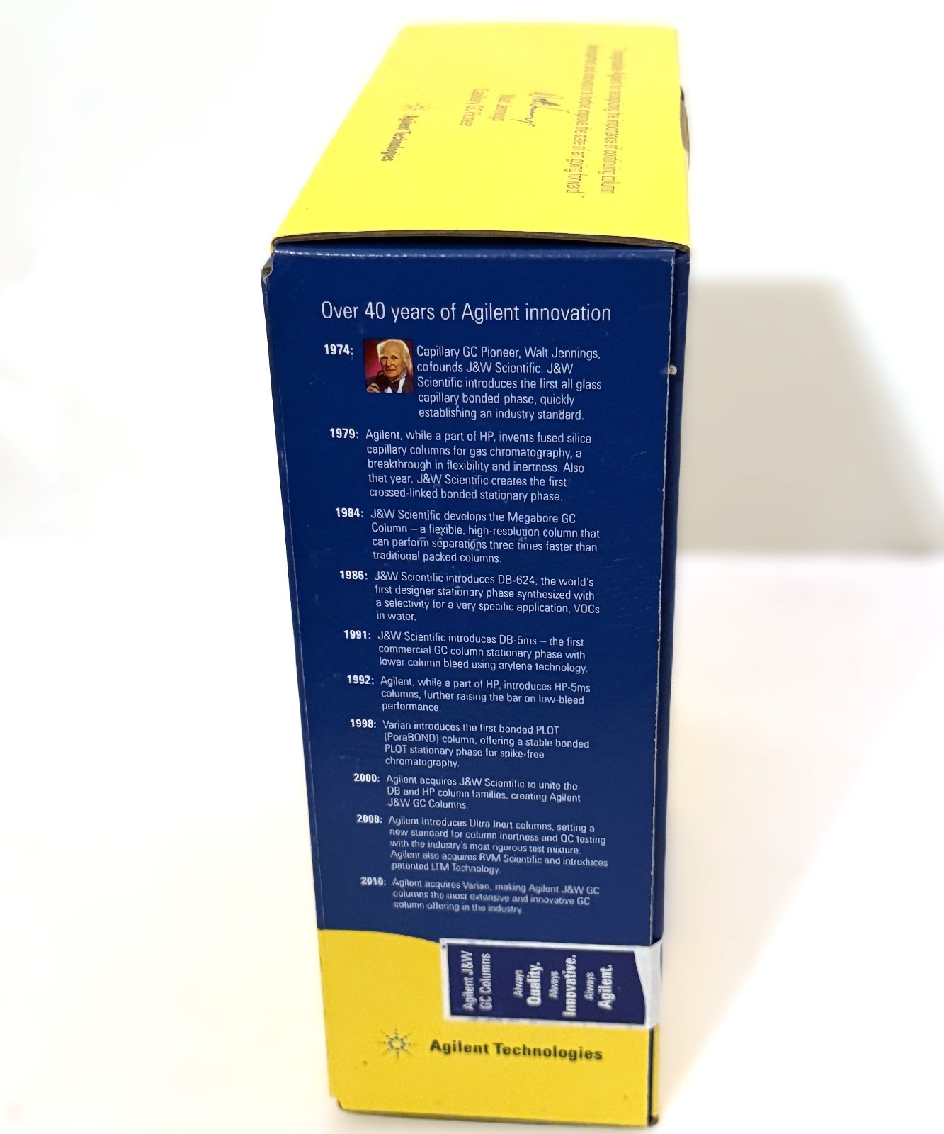 Agilent J&W DB-1 122-1032 GC Column 15 m, 0.53 mm, 1.50 µm
