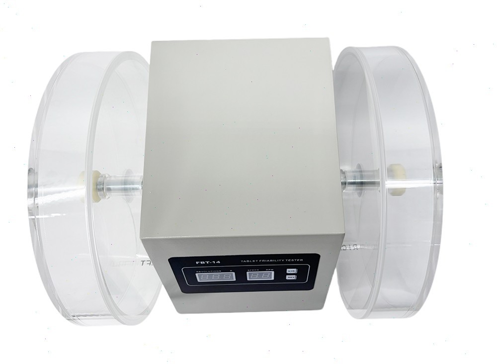 Friability Tester with Rotation Count (10～900)r Rotation Speed 25rpm for Tablets