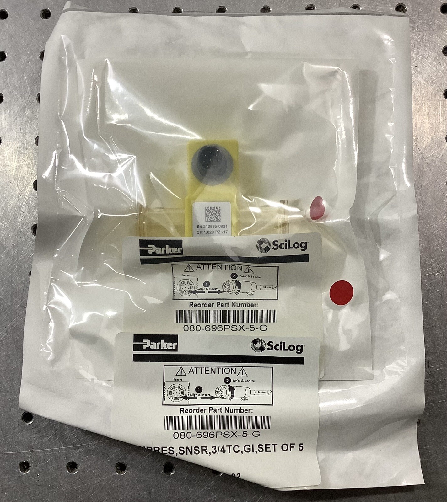 Parker Single Use Biopharm Pressure Sensors SciLog SciPres 080-696PSX-5