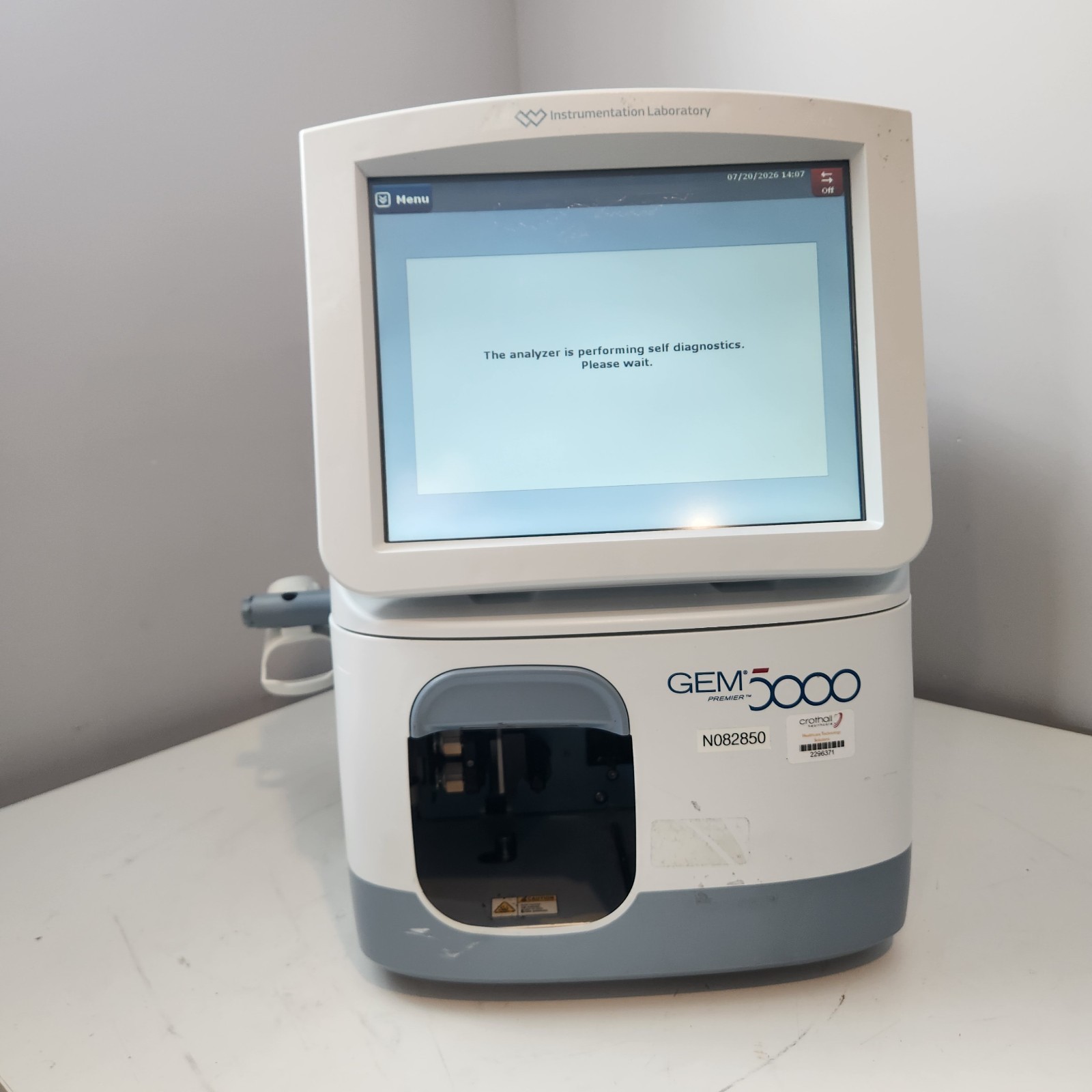 Instrumental Laboratory Gem Premier 5000 (untested as is)