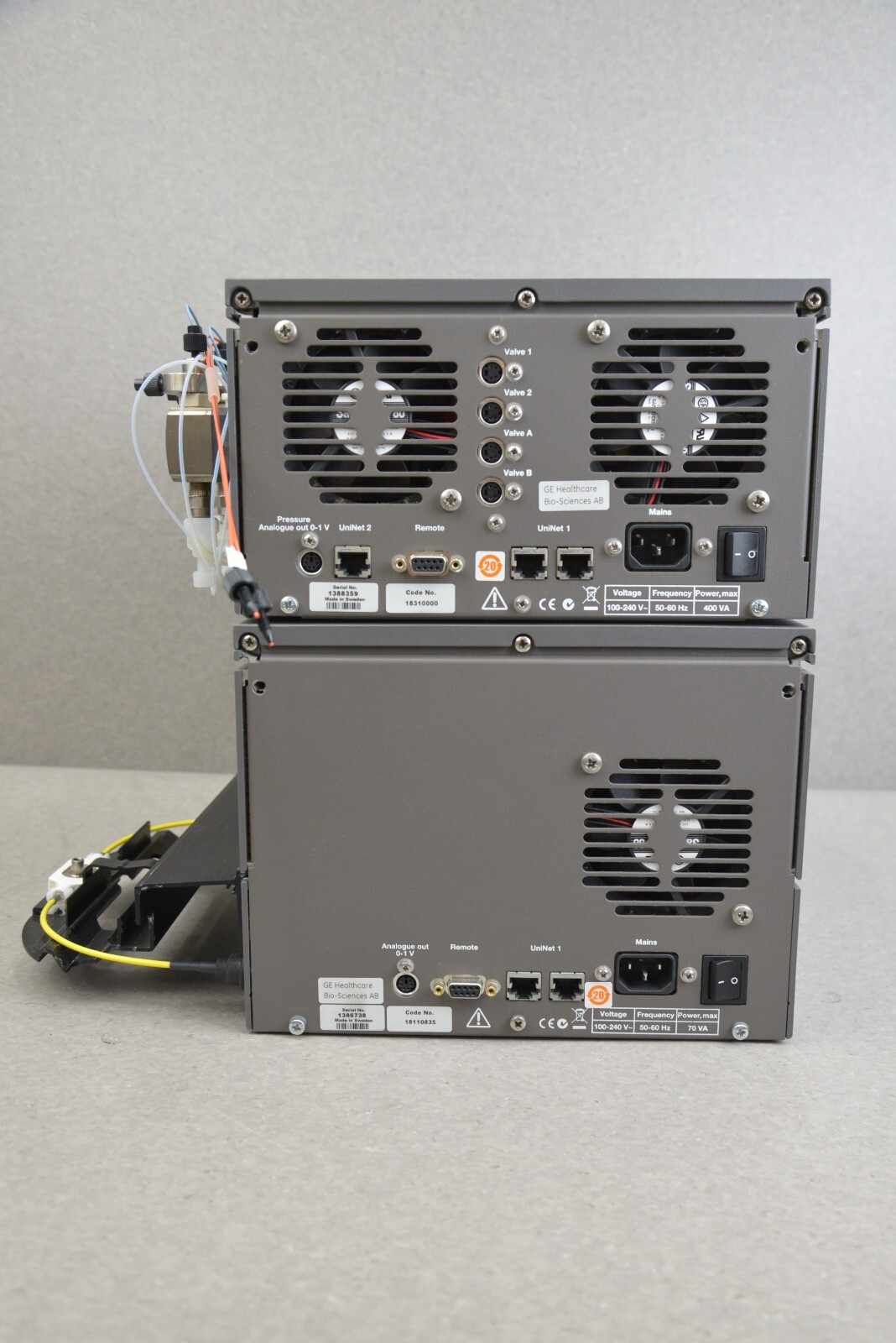 GE Bio-Sciences AB Fraction Collector System Frac-950 P-900 UV-900 M-95 NIV-907