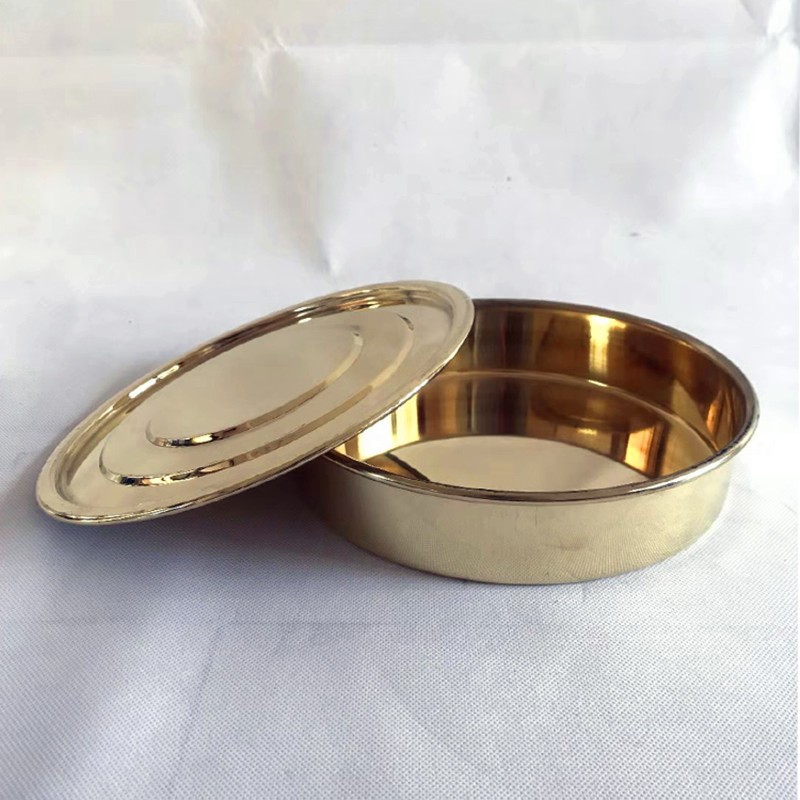 Dia 20cm Standard Brass Lab Standard Test Sieve for Sand, Soil, Medical Powder