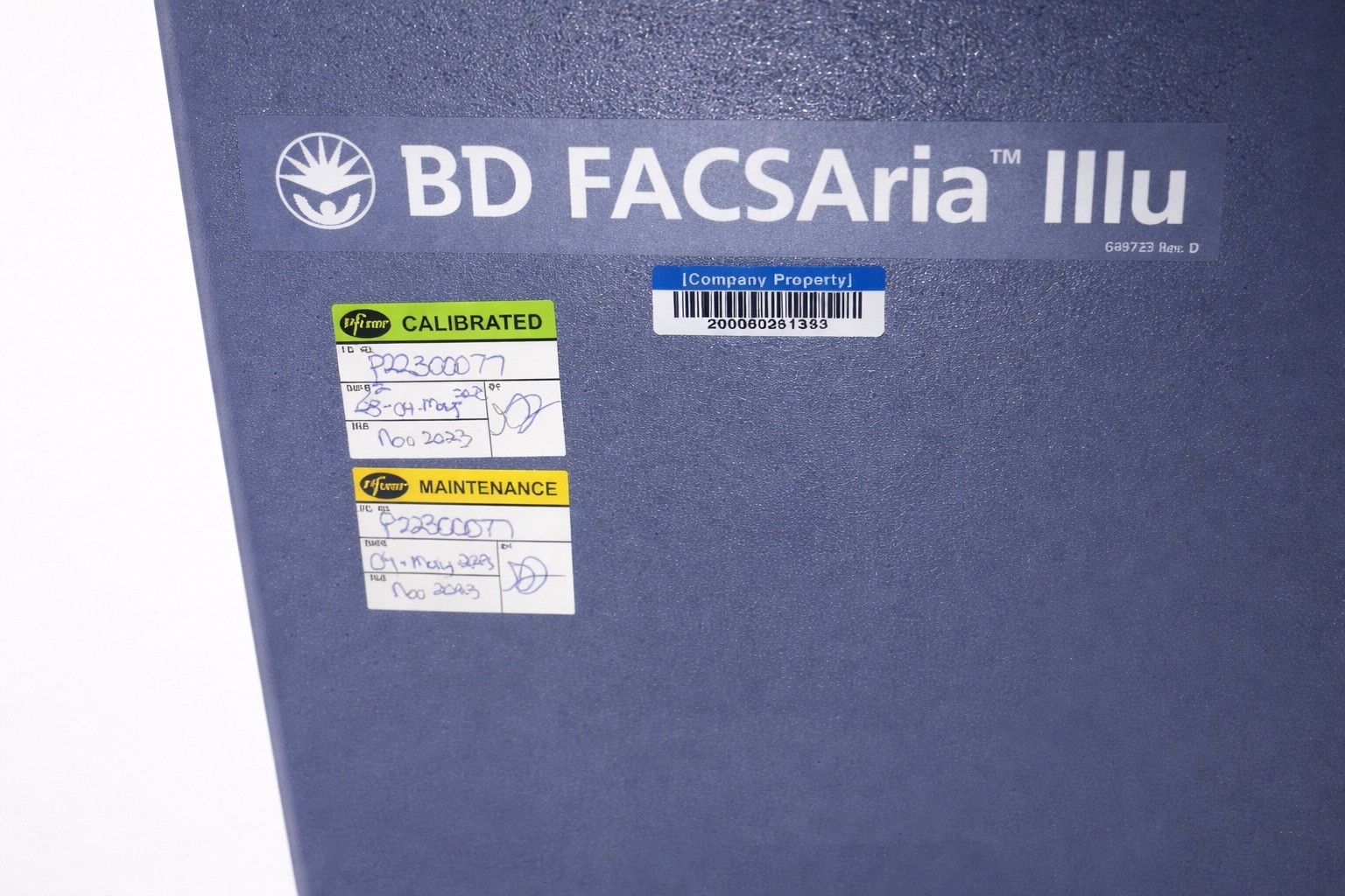 BD FACSAria IIIu Cell Sorter 4 Laser Configuration High-Speed Flow Cytometry